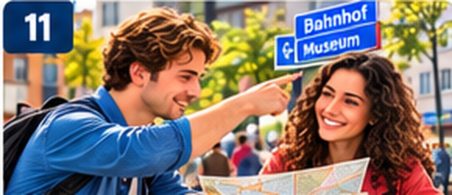 Mit Bahn, Bus und Auto